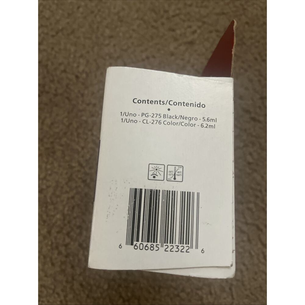 Canon PG-275/CL-276 Value Pack - Black/Color. New! - Picture 4 of 4